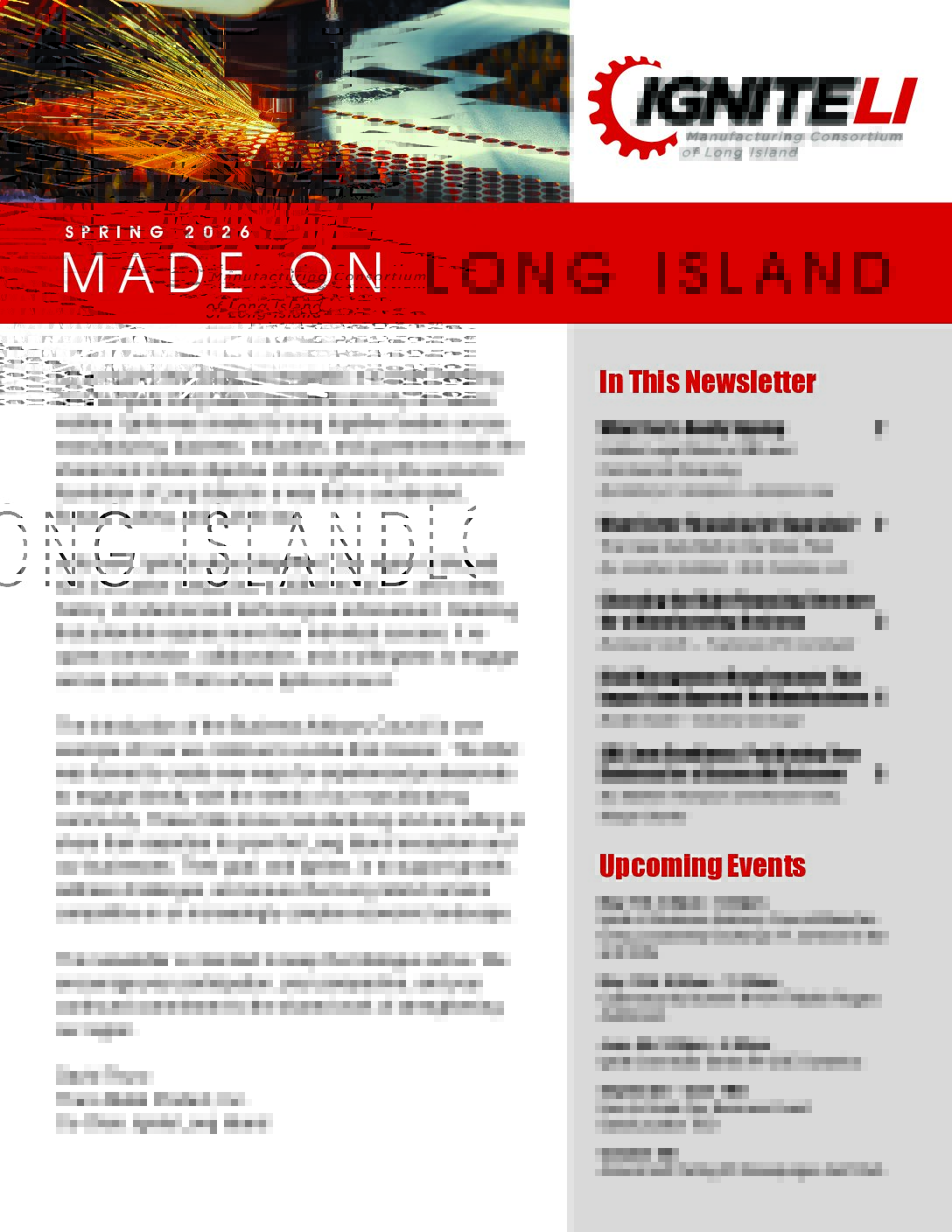 Ignite Long Island Business Advisory Newsletter – Spring 2026