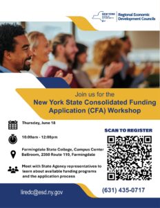 New York State CFA Workshop & Intent to Apply Opportunity